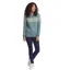 Dumji Crew Sweater in Verdigris